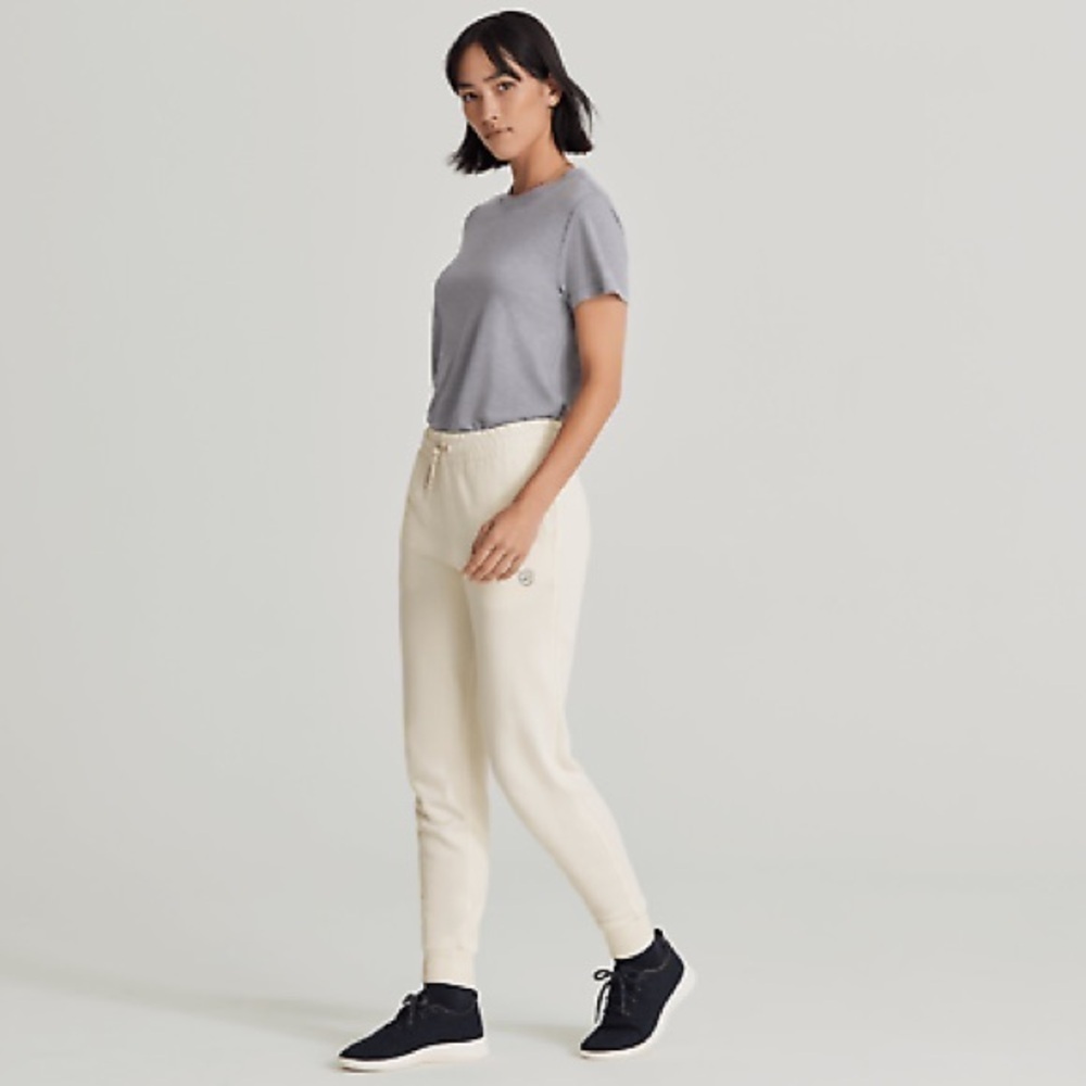 NWT Allbirds The R&R Sweatpants in Natural White sz XL